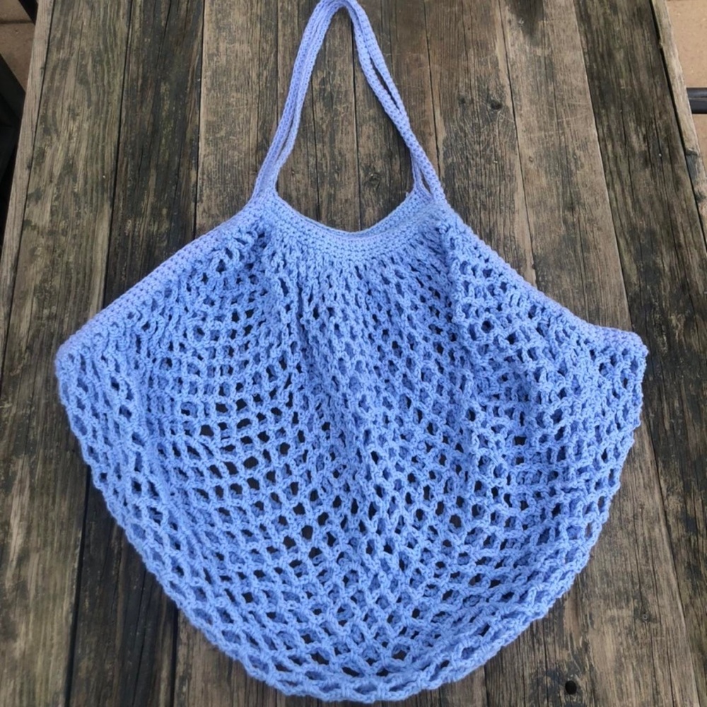 handmade crochet market/tote bag